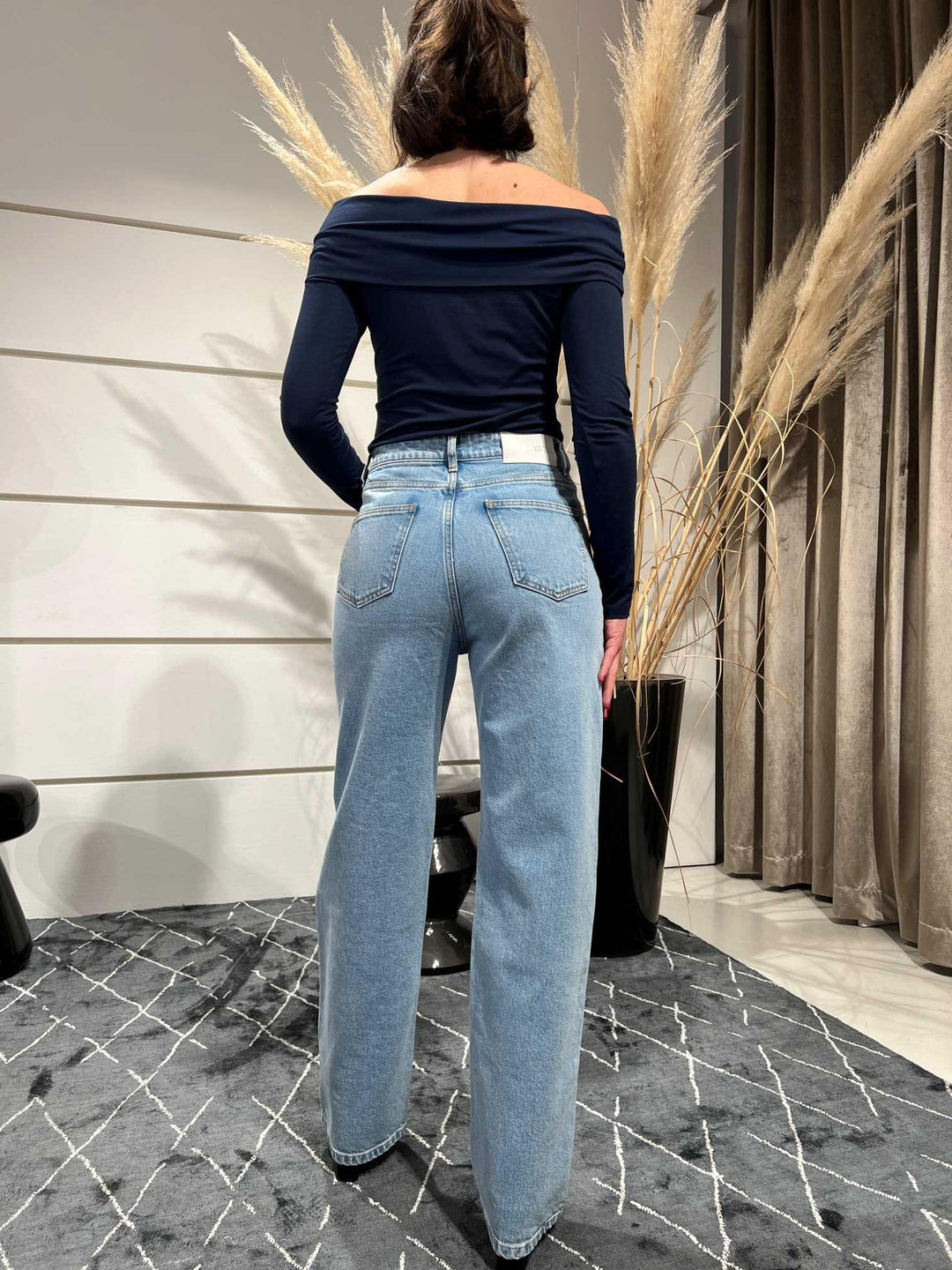 jeans a palazzo