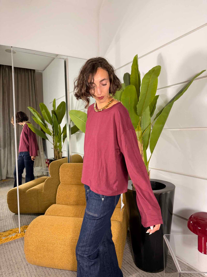 maglia manica a trapezio 90%co10%ea 