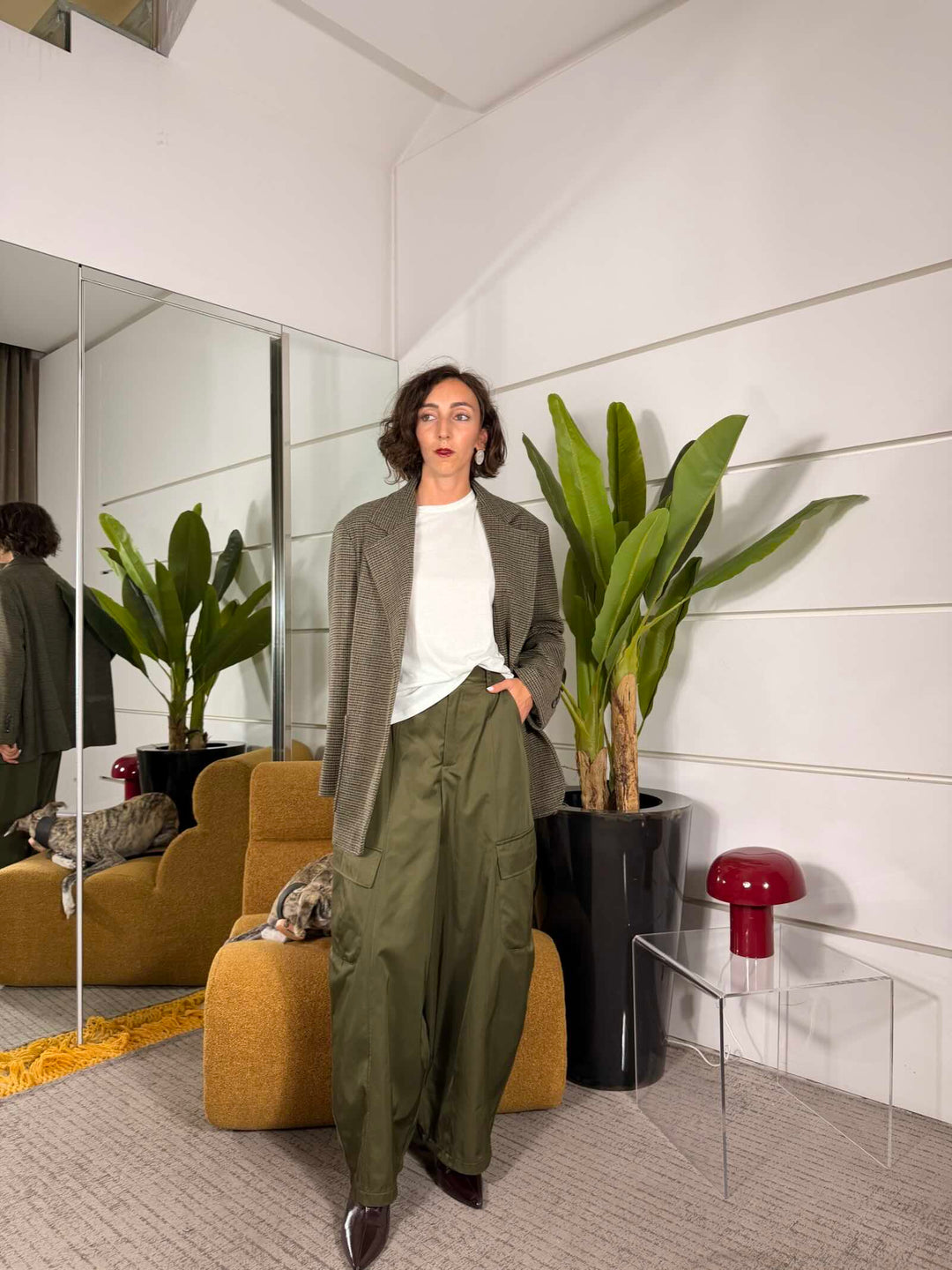 Pantalone militare cargo barrel militare 