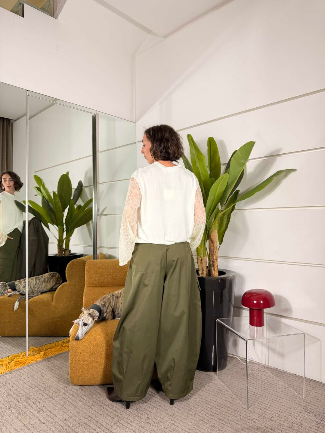 Pantalone militare cargo barrel militare 