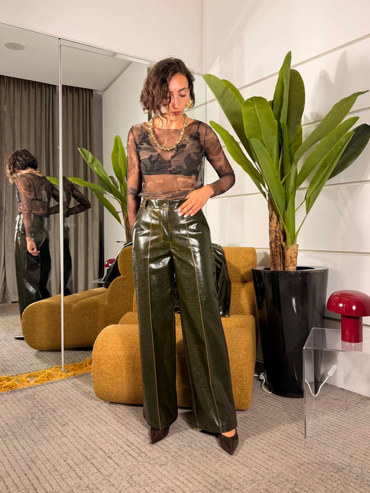 Pantalone cangiante militare 
