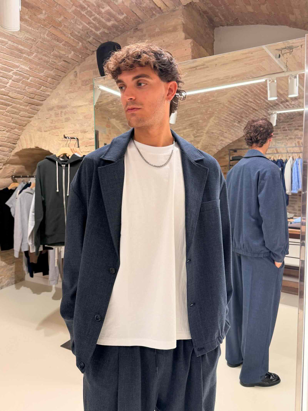 Blazer blue denim Imperial 