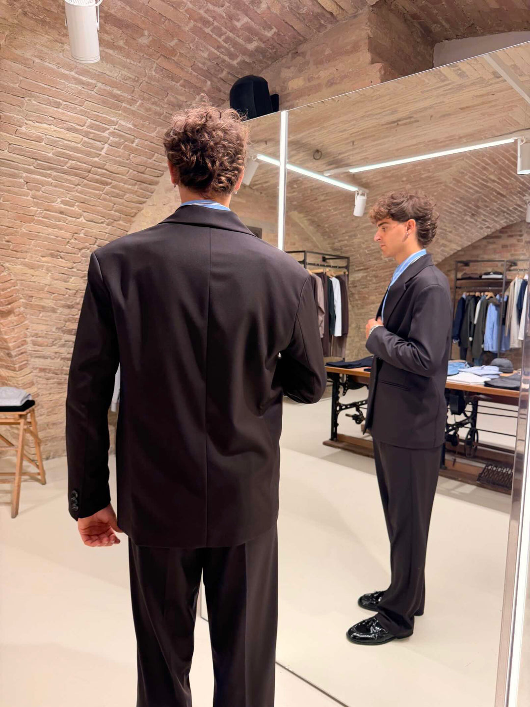 Blazer doppiopetto moro 