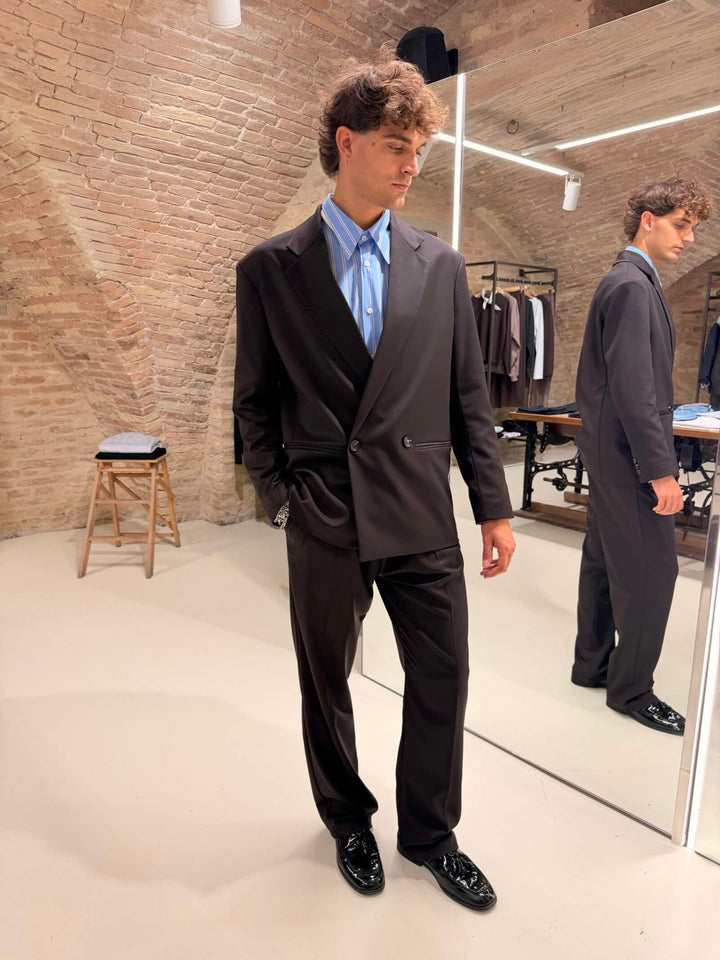 Blazer doppiopetto moro 