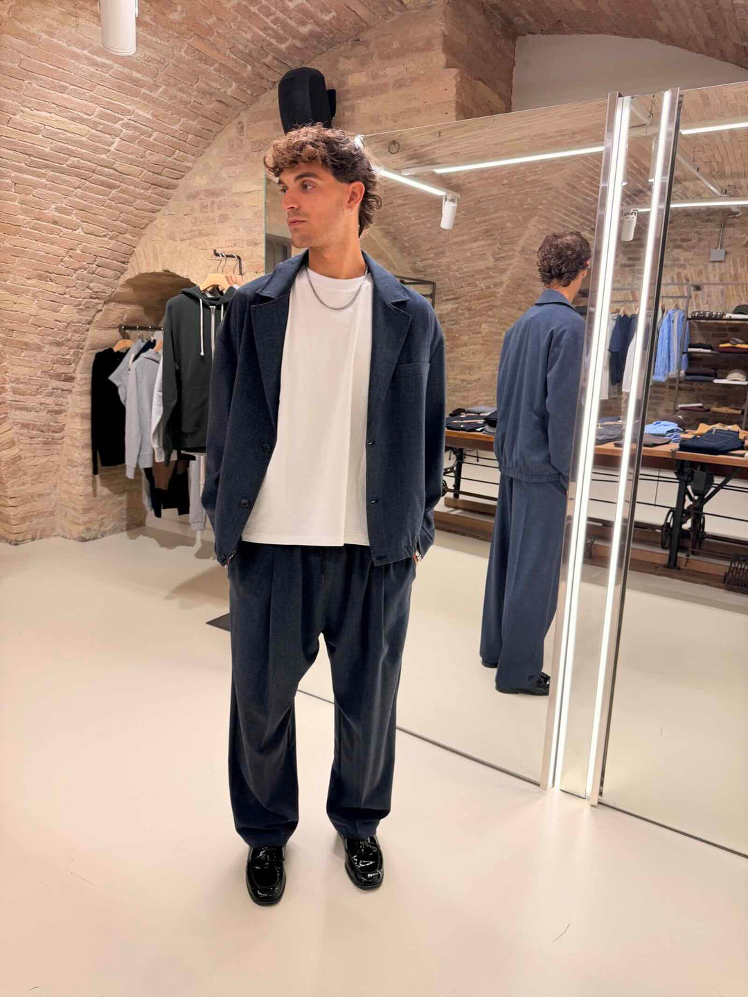 Pantaloni blue denim Imperial 
