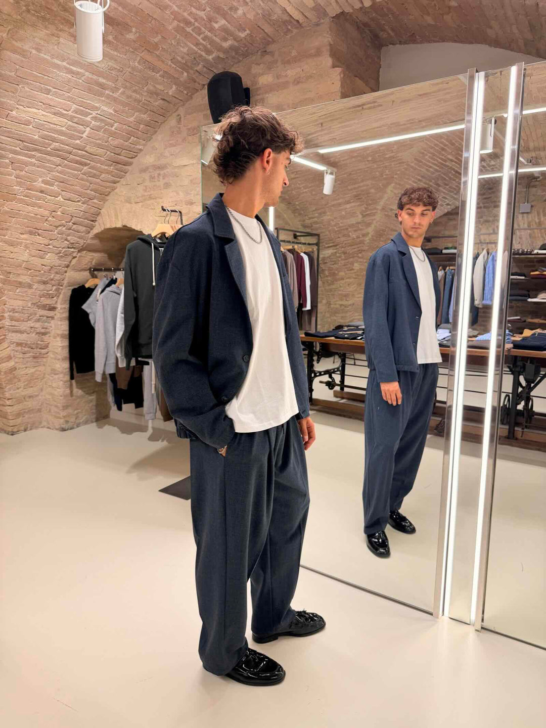 Pantaloni blue denim Imperial 