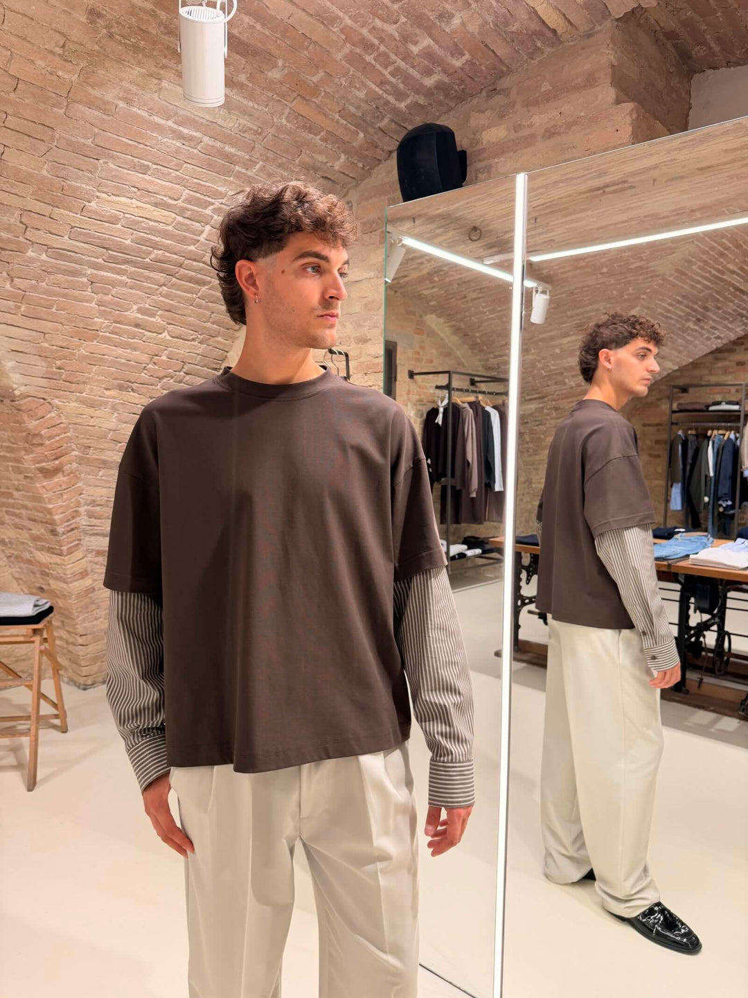 T-shirt  manica lunga moro Imperial 