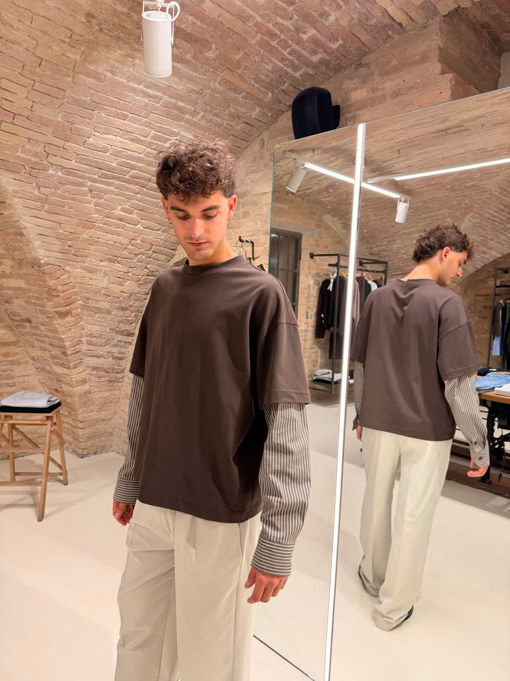 T-shirt  manica lunga moro Imperial 
