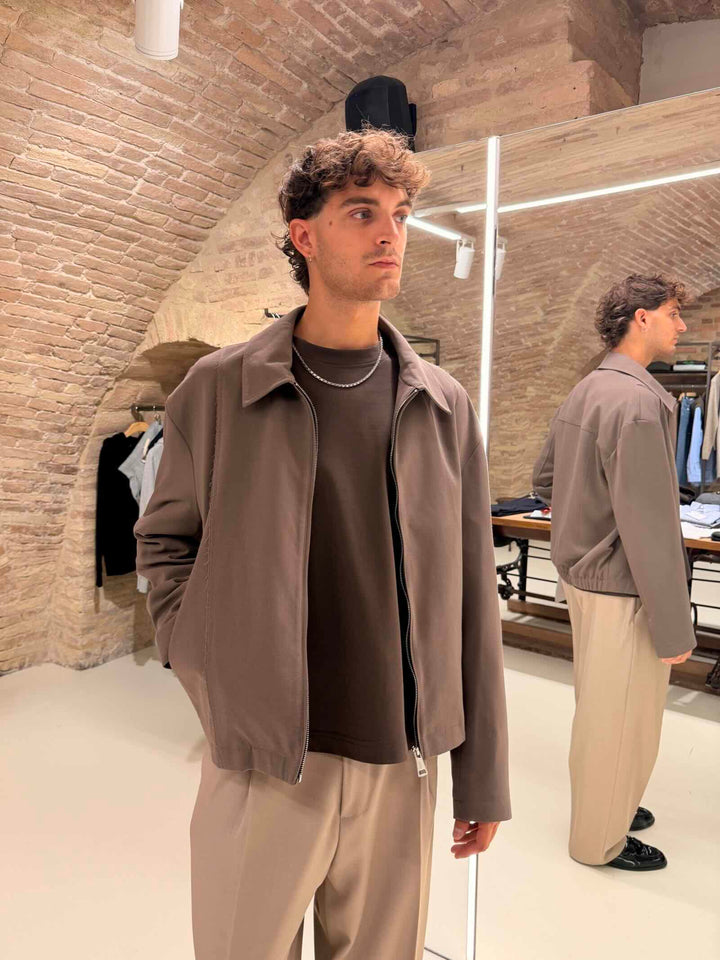 Giubbotto bomber moro Imperial 