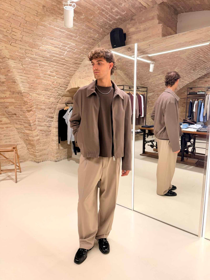 Giubbotto bomber moro Imperial 