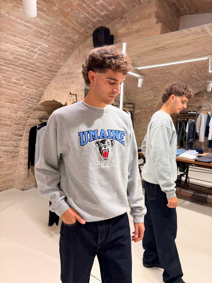 Felpa Umaine grigio melange 
