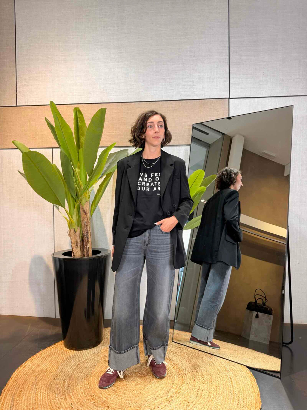 Jeans grigi Manila Grace 