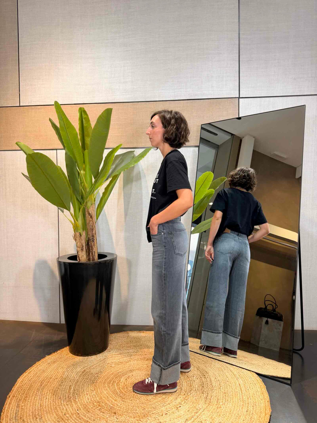 Jeans grigi Manila Grace 