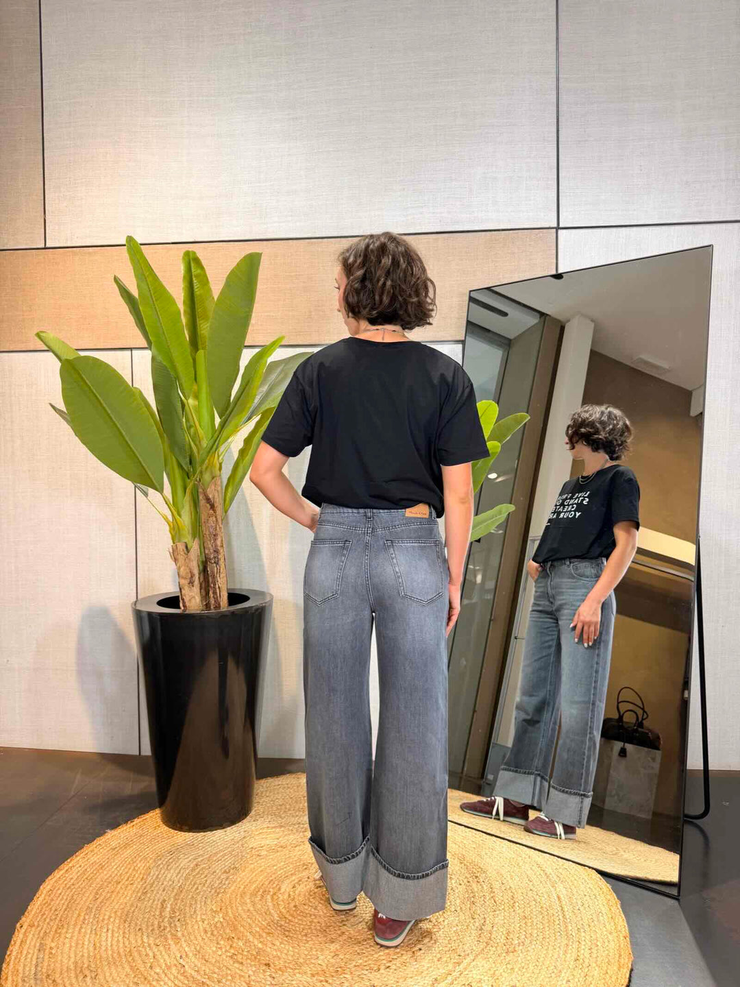 Jeans grigi Manila Grace 