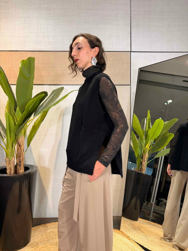 Gilet nero Manila Grace 