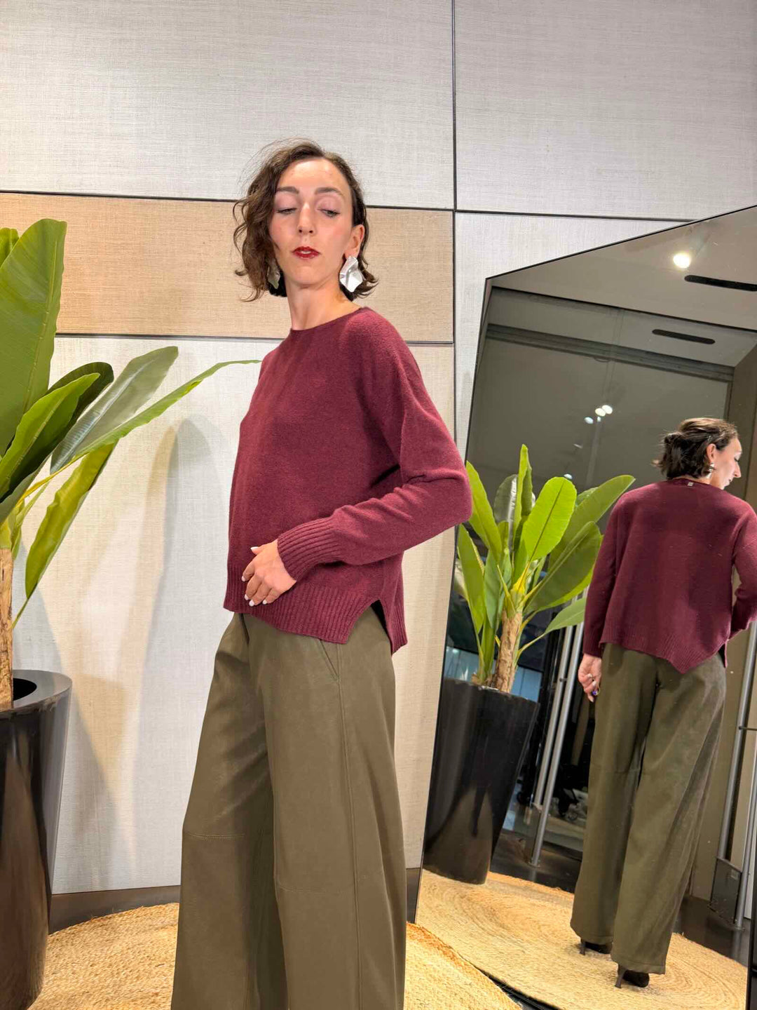 Maglia bordeaux Manila Grace 