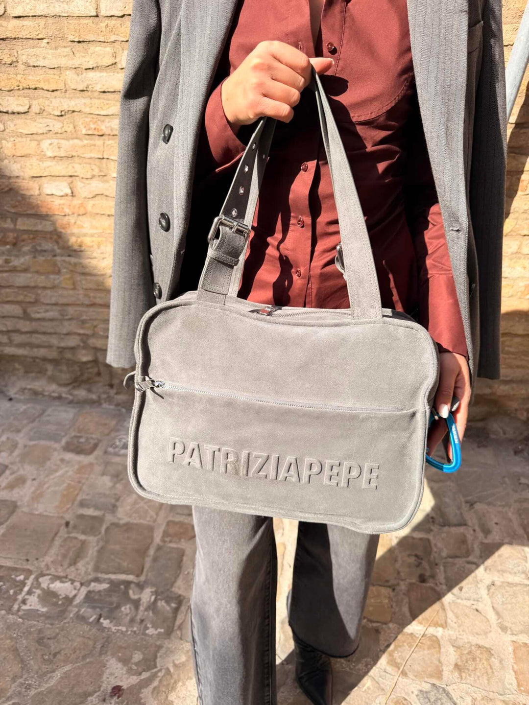 Borsa grigia Patrizia Pepe 