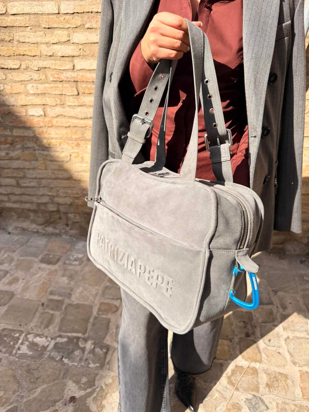 Borsa grigia Patrizia Pepe 