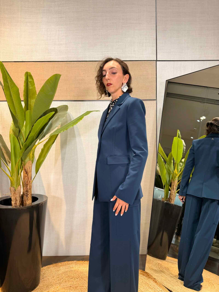 Giacca blazer blu Patrizia Pepe 