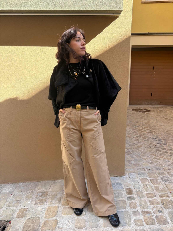 Pantalone beige Pinko 