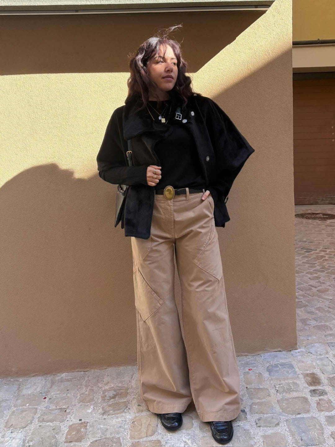 Pantalone beige Pinko 