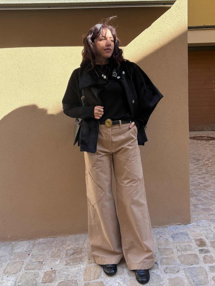 Pantalone beige Pinko 