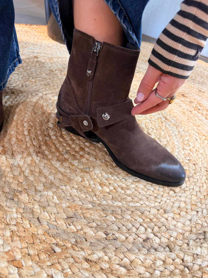 Stivaletti moro Pinko 
