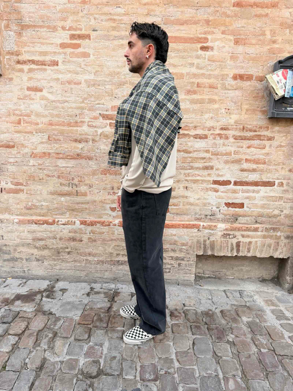 Jeans baggy nero 