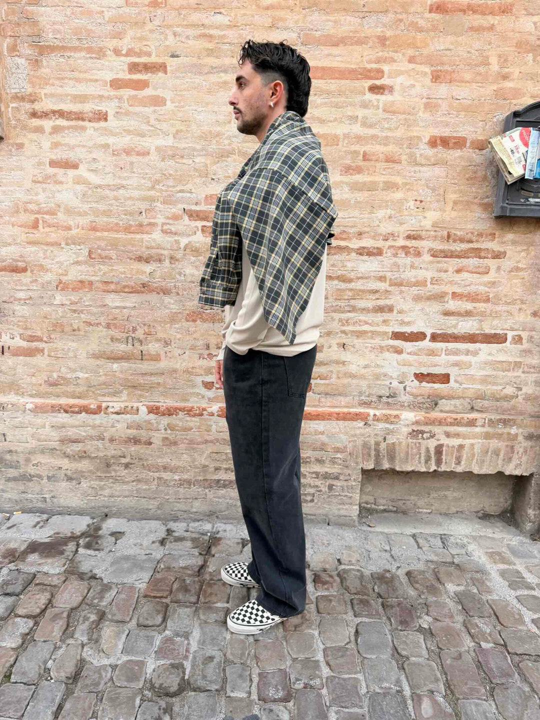 Jeans baggy nero 