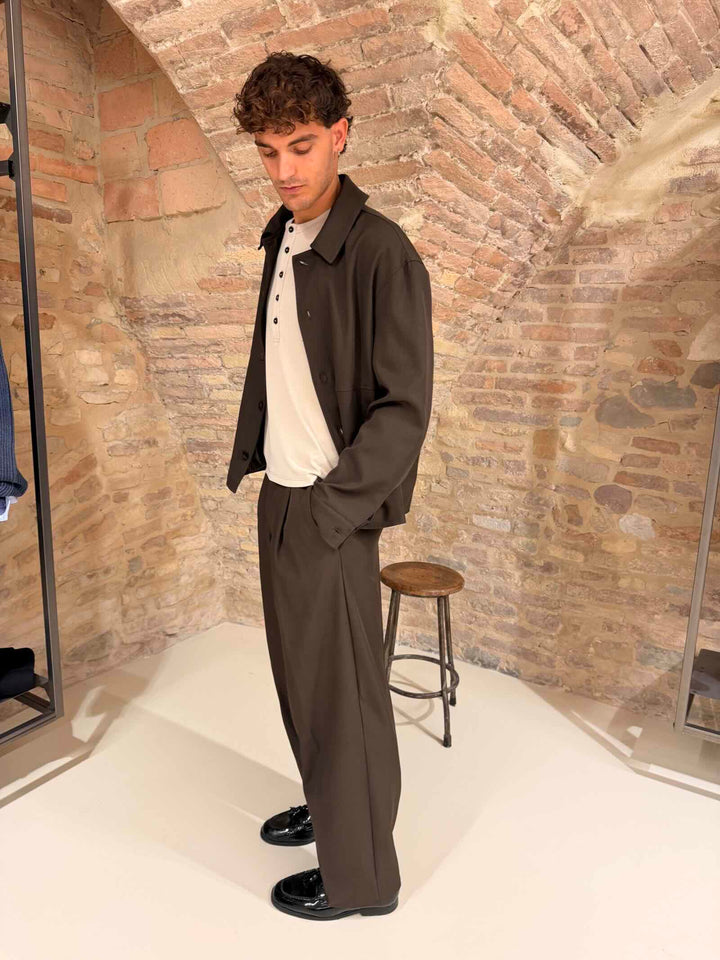 Pantalone palazzo ashford testa di moro Stilosophy 