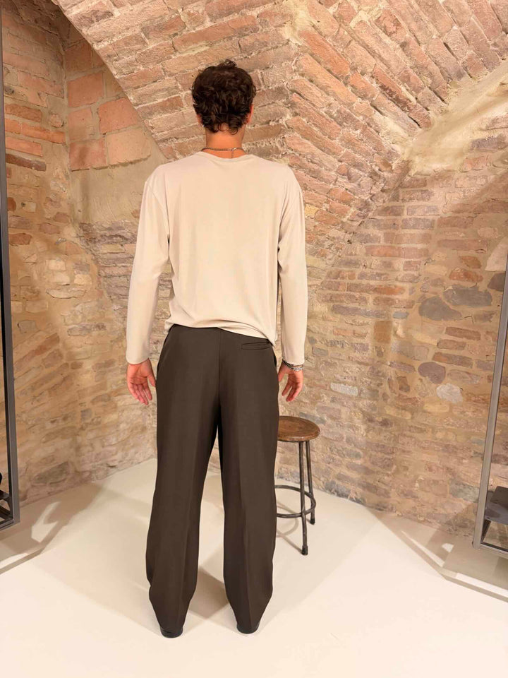 Pantalone palazzo ashford testa di moro Stilosophy 