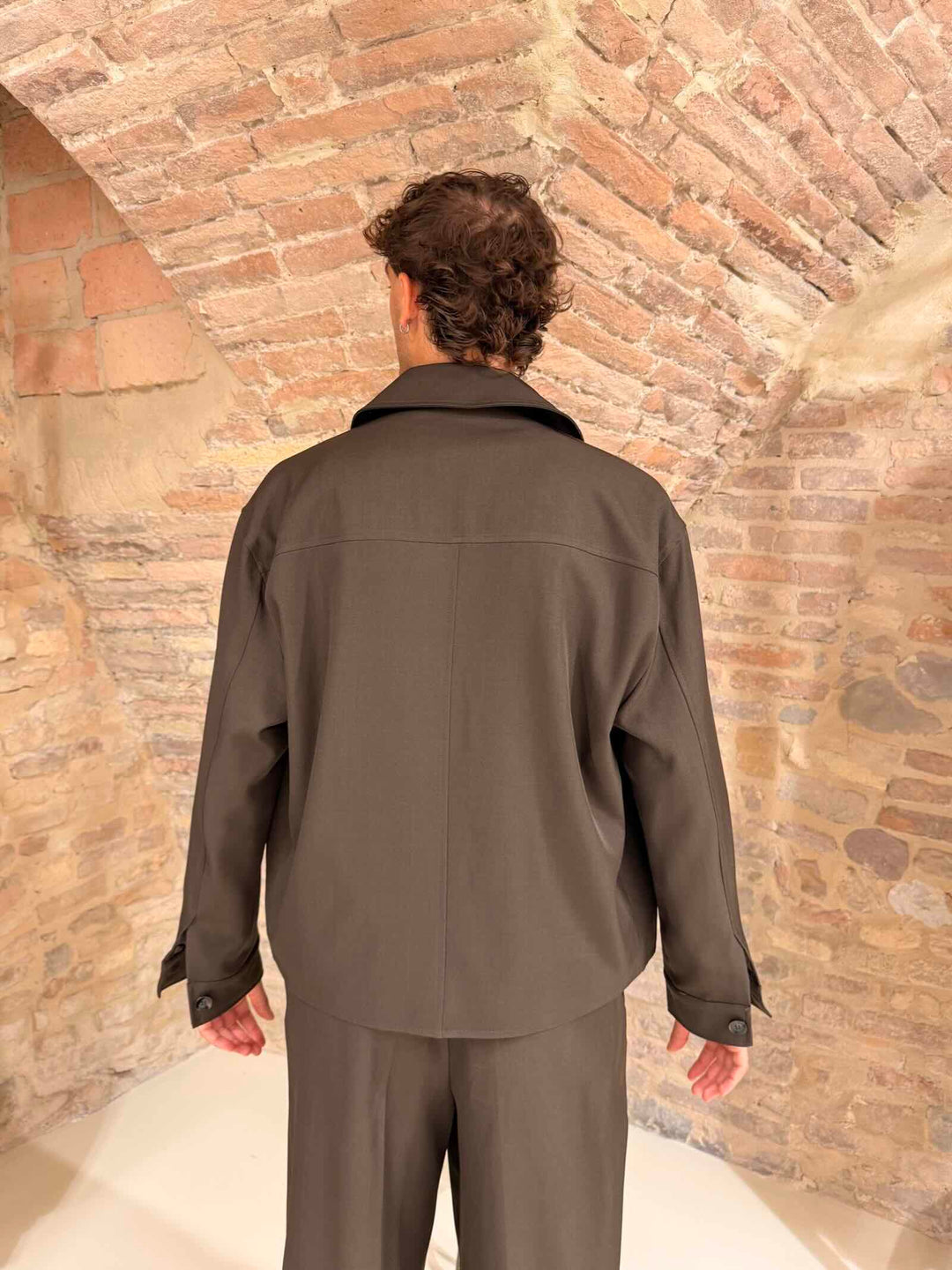 Overshirt marolow testa di moro Stilosophy 