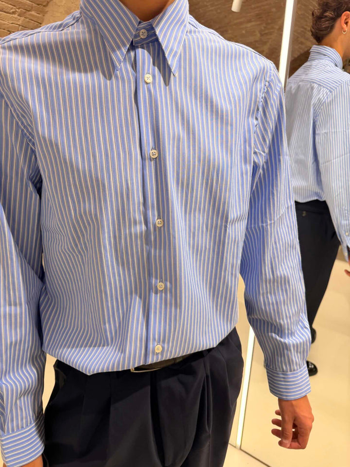 Camicia Numana bianca e azzurra Stilosophy 
