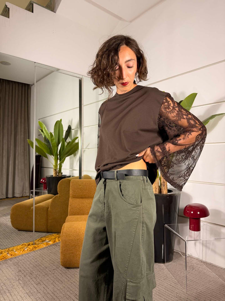 Pantalone militare cargo 