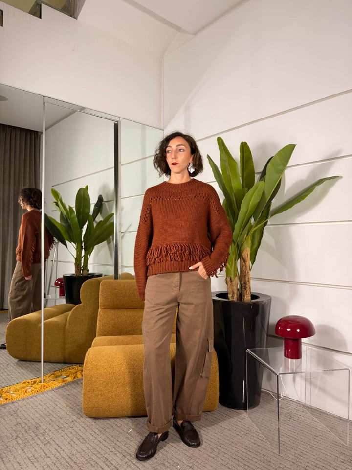 Pantalone cargo sigaro 
