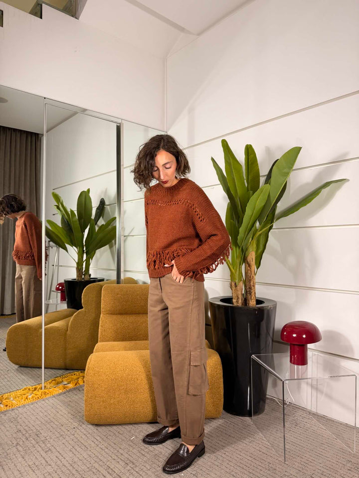 Pantalone cargo sigaro 