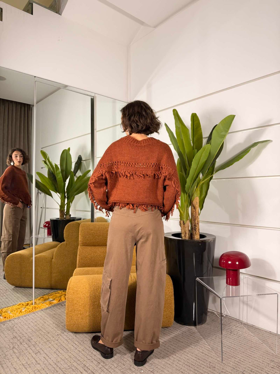 Pantalone cargo sigaro 