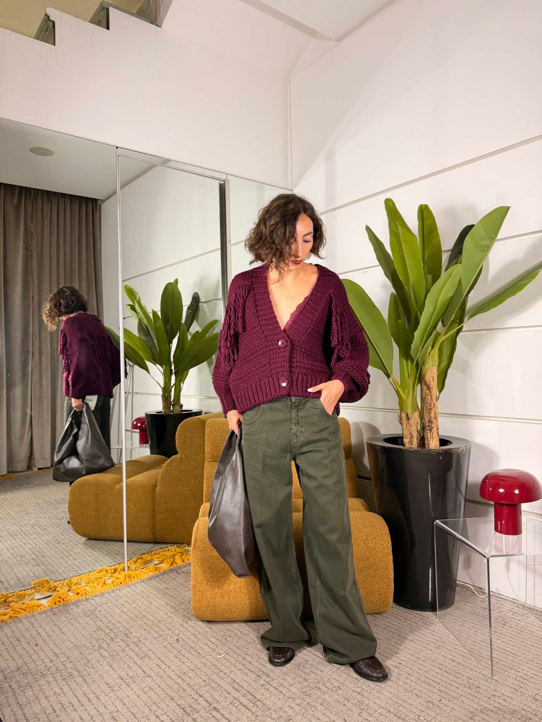 Jeans baggy militare  modello Mia 
