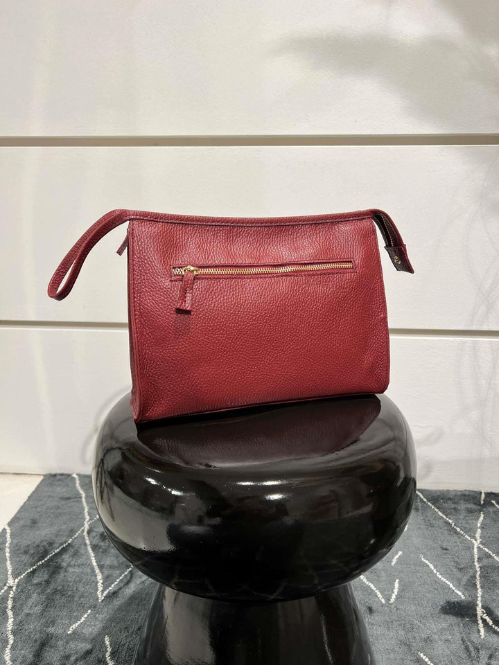 Borsa pochette bordeaux