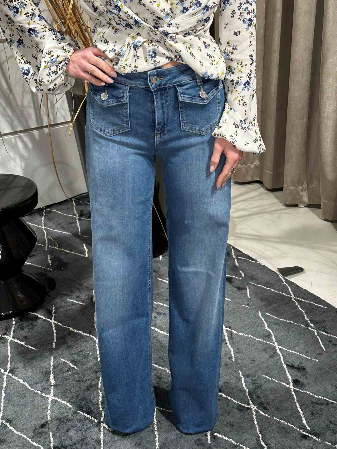 LIU JO BLUE DENIM UA4189DS01577870