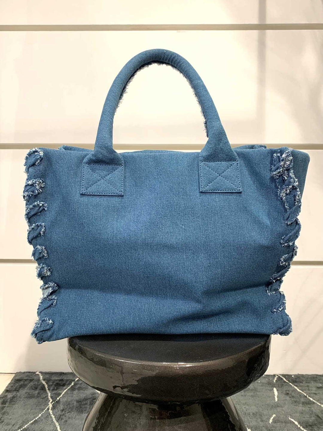 BEACH SHOPPER IN TESSUTO DENIM