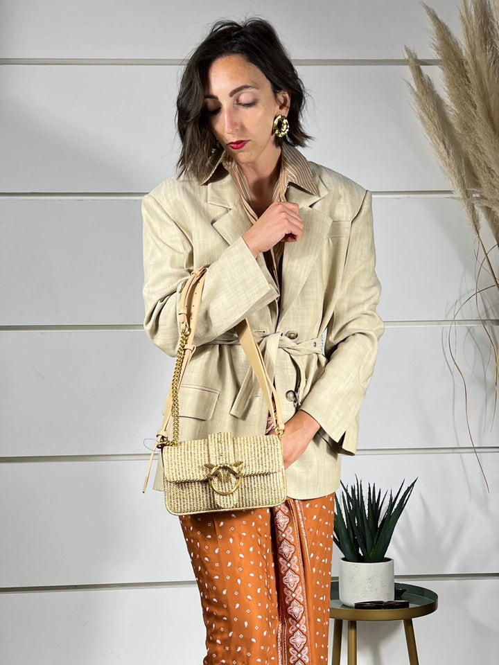 PINKO LOVE ONE MINI SLOUCHYZZLQ