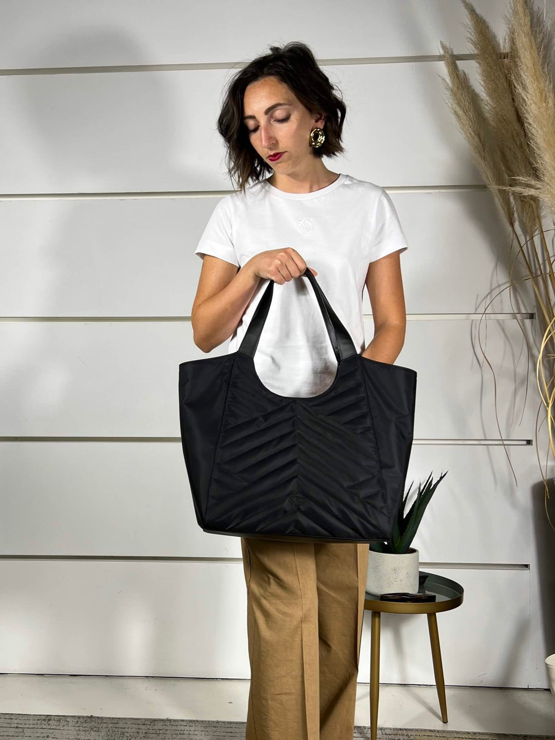 PINKO TOTE BAG RECYCLEDZ99Q