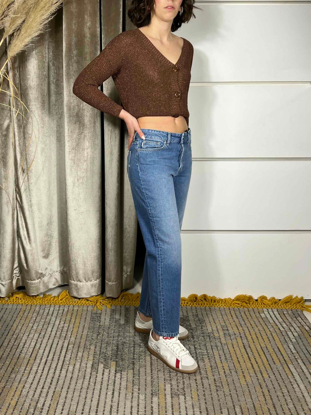 jeans piper vita media relaxed fit DD5089DENIM MEDIO VICOLO