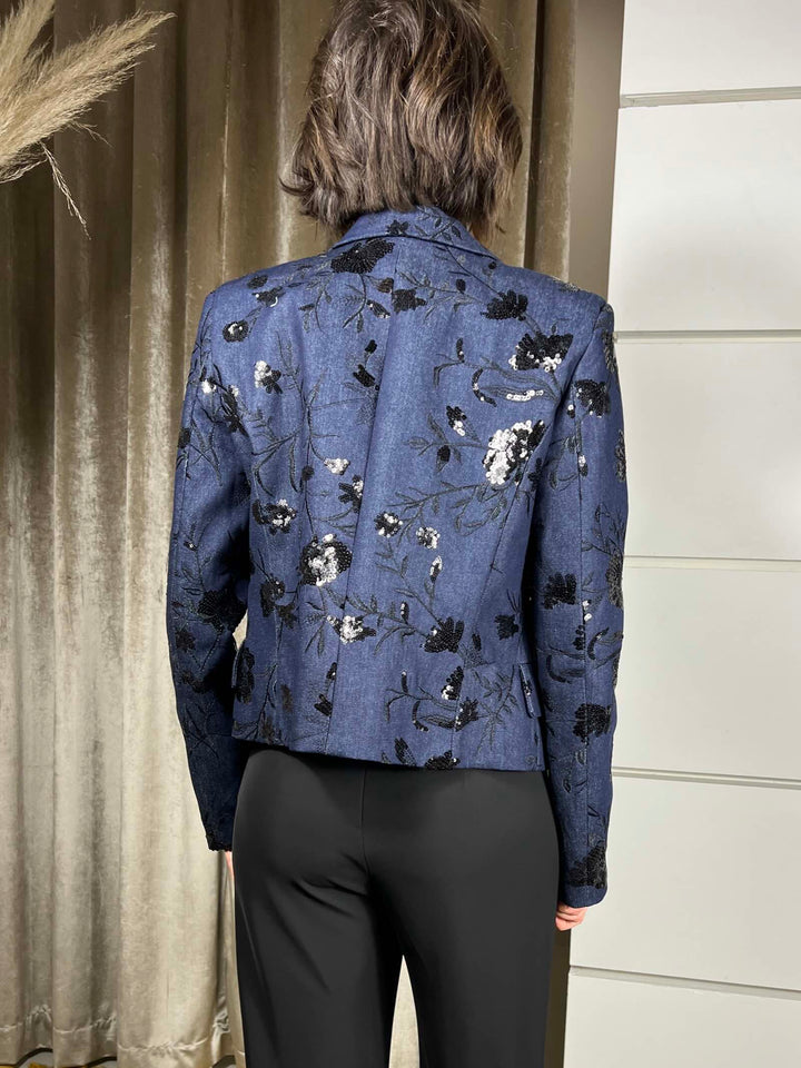 VICOLO TD0218DENIM SCURO/NERO