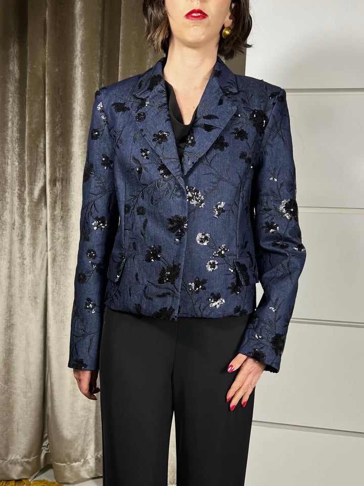 VICOLO TD0218DENIM SCURO/NERO