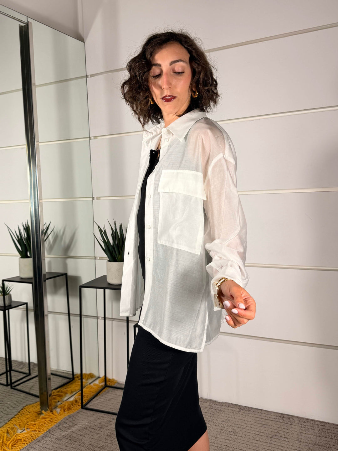 camicia tasche over colore bianco CPA-Q380BIANCO HAVE ONE