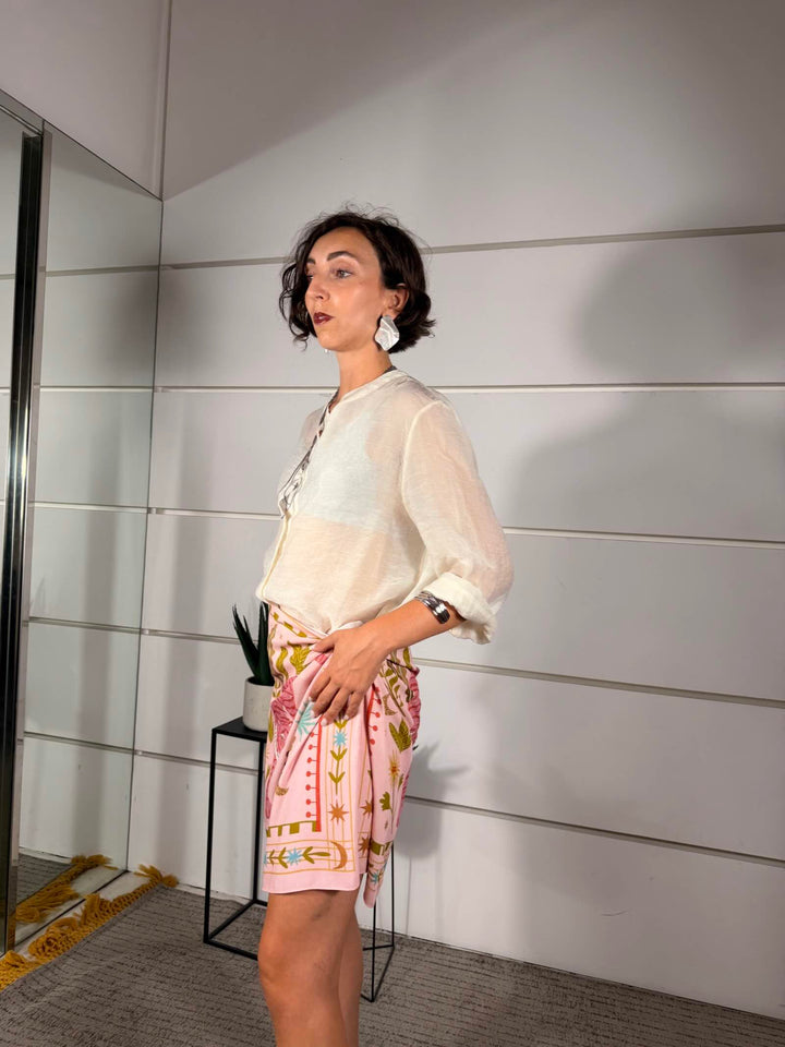 camicia burro in voile 