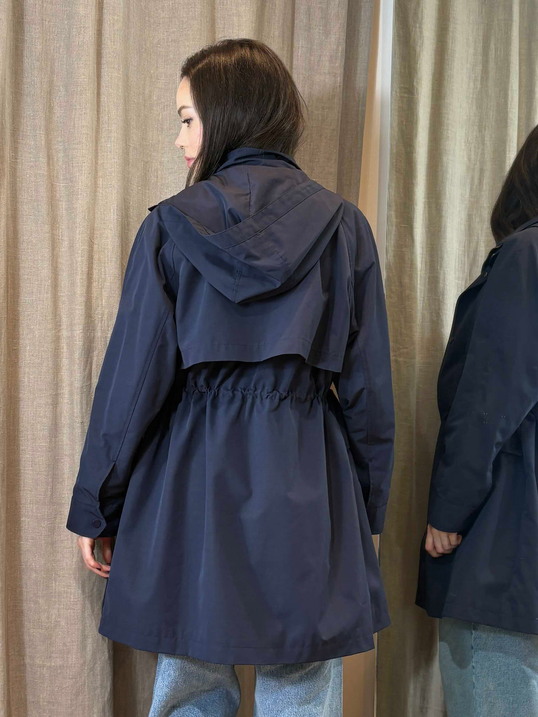 parka blu antigoccia e antivento SALMO004 PENNY BLACK