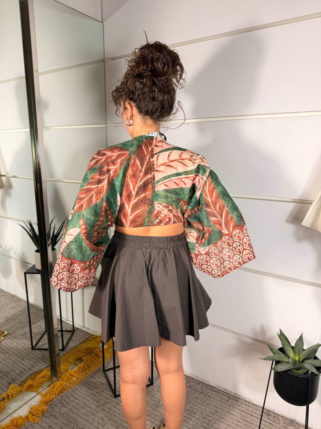 short farfalla moro in cotone leggerissimo 